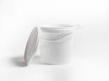1.1 L round food grade plastic bucket (container) from manufacturer in Ukraine - Prime Box - фото 3