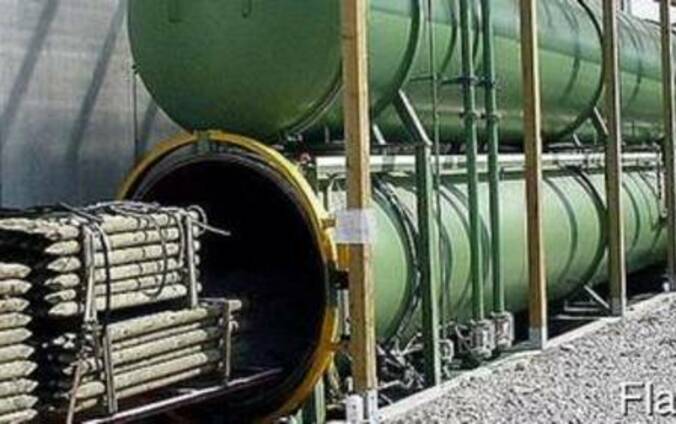 Автоклав для глубокой пропитки (импрегнации) древесины