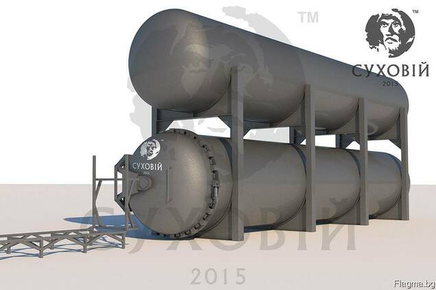 Автоклав для импрегнации дерева Sukhoviy Albus 6