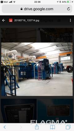 Б/У газопоршневой двигатель MWM TCG 2032 V 16, 4300 Квт