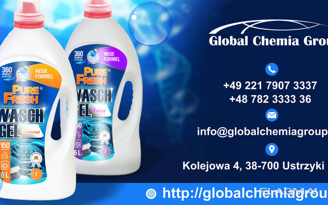 Битова химия от производителя. Прах за парня Pure fresh 6л