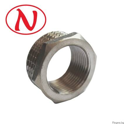 Brass adapter 3/4"F-1 "M (Nikel) /HS