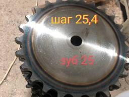 Зъбно колело от верига с метално зъбно колело от главина