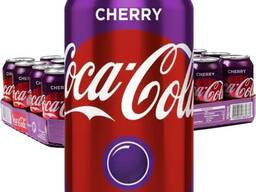 Coca Cola Cherry 330 мл мазнина консерва