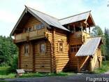 Деревянные дома - оцилиндровка, дикий сруб. - фото 3
