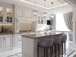 Design of apartments, houses, cottages and townhouses