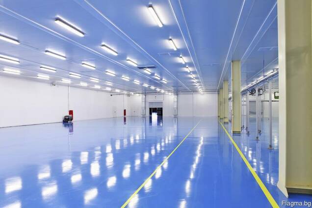 Эпоксидные наливные полы Helltech floor 3025 self levelling