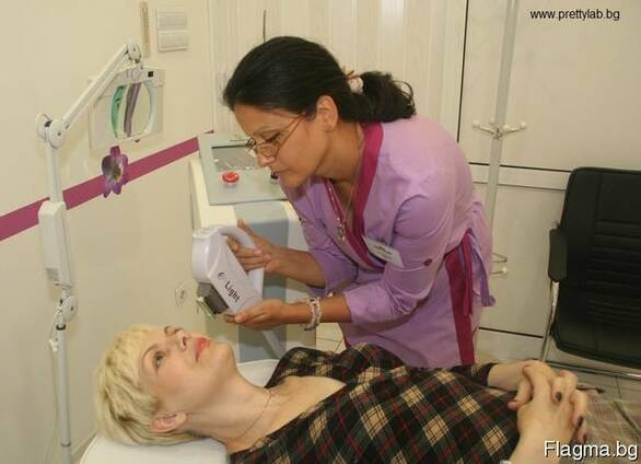 Фотоомоложение лица в Pretty Lab