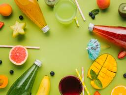 Tropical fruit juice (Mango, Passion fruit, Pineapple, Soursop, Lychee, Pink Guava, etc. )