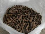 Fuel wood pellets in granules. Пеллеты топливные деревянные в гранулах - photo 1