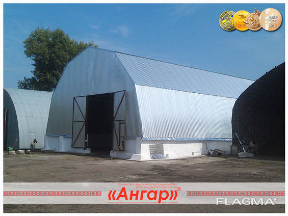 Изготовление универсальных, новых ангаров