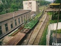 Контейнеры для перевозки леса на фитинговых платформах