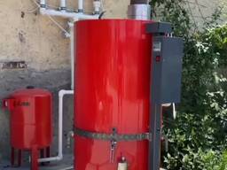 Котел для теплиц из шин пластика