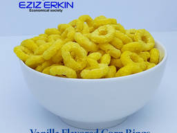 Кукурузные колечки со вкусом ванили