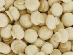 Marinated and blanched champignons