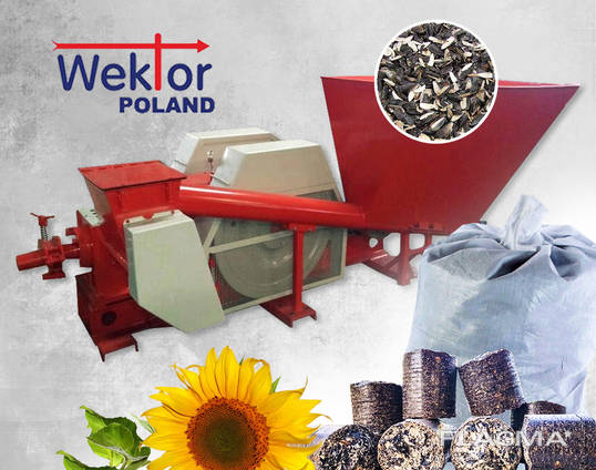 Машина для брикетирования и пеллетирования