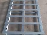 Паллеты оцинкованные металлические четырехсторонние - фото 2