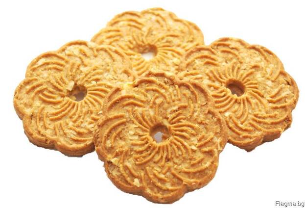 Oatmeal biscuits in range