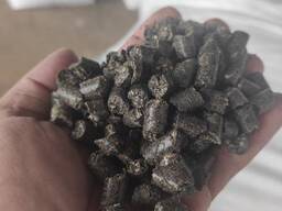 Пелети от слънчогледови люспи