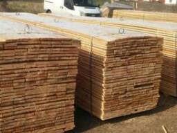 Пиломатериалы обрезные. Порода дерева сосна.