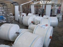 Polyethylene fabric (sleeves). Полиэтиленовый ткань (рукава).