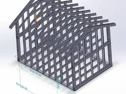 Разпродажба на готова рамка на модулна къща!