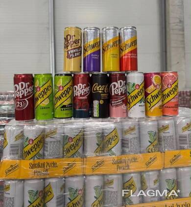 Schweppes и Dr Pepper – 330 м
