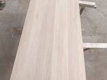 Solid-laminated and jointed oak furniture panels. - photo 2