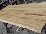 Solid oak countertops with a natural edge - photo 3
