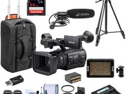 Sony PXWZ150 4K ръчна професионална видеокамера XDCAM с безплатен комплект аксесоари