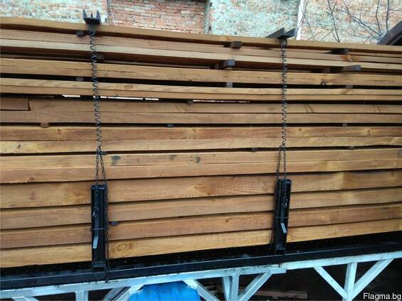 The camera of wood thermal treatment (thermomodified)