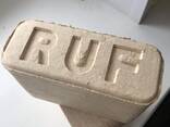 Топливные древесные брикеты RUF (RUF- брикет) из 100% березы, качество ПРЕМИУМ - photo 1