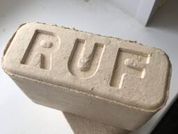 Топливные древесные брикеты RUF (RUF- брикет) из 100% березы, качество ПРЕМИУМ