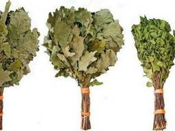 Веники банные. Берёзовые и Дубовые.