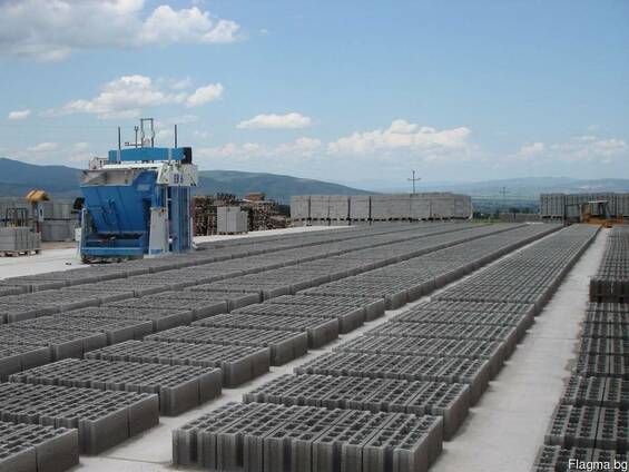 Вибропресс Мобильный для производства бордюров, блоков Е12