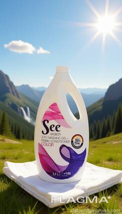 Гел Омекотител за пране 5,9L SEE Wasch COLOR