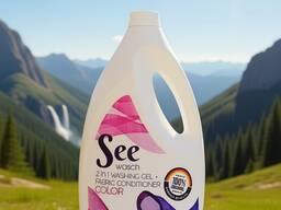Жидкое стиральное средство 5,9L SEE Wasch COLOR немецкого качества